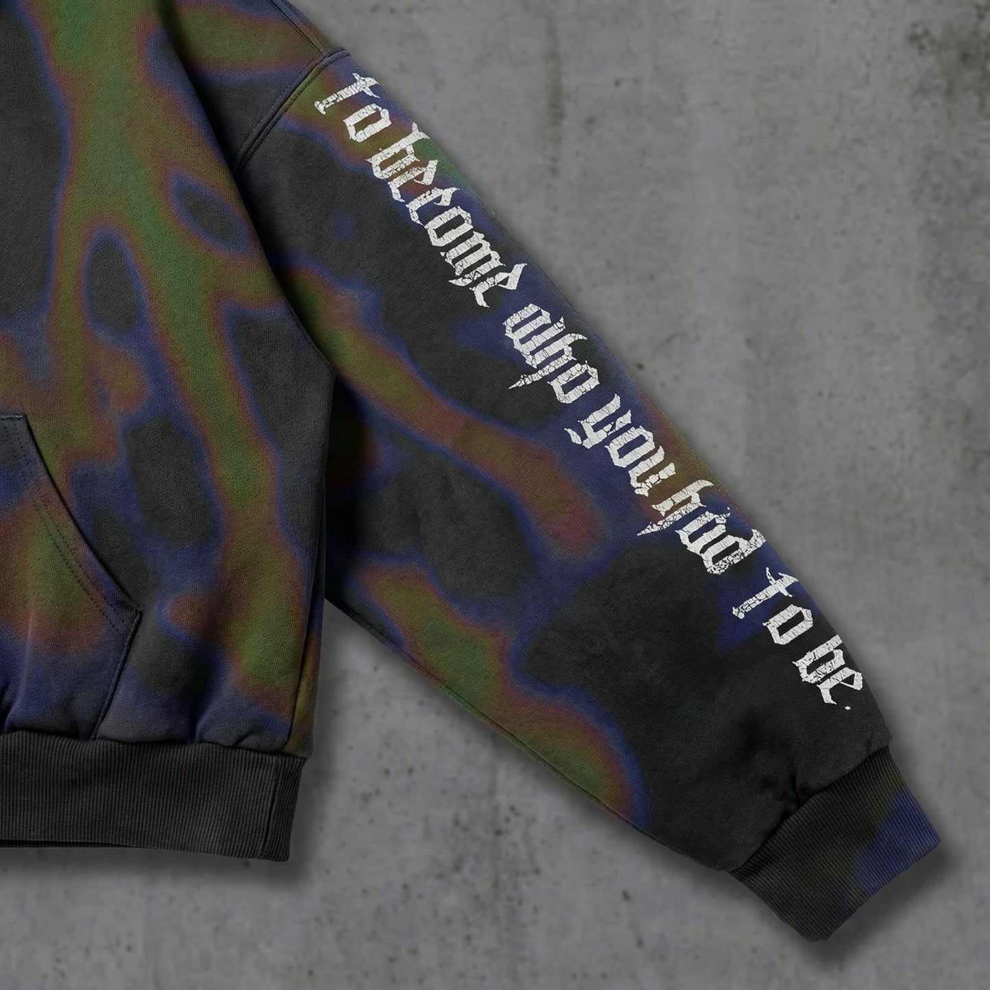 ENLIGHTMENT HOODIE (WASHED BLACK)