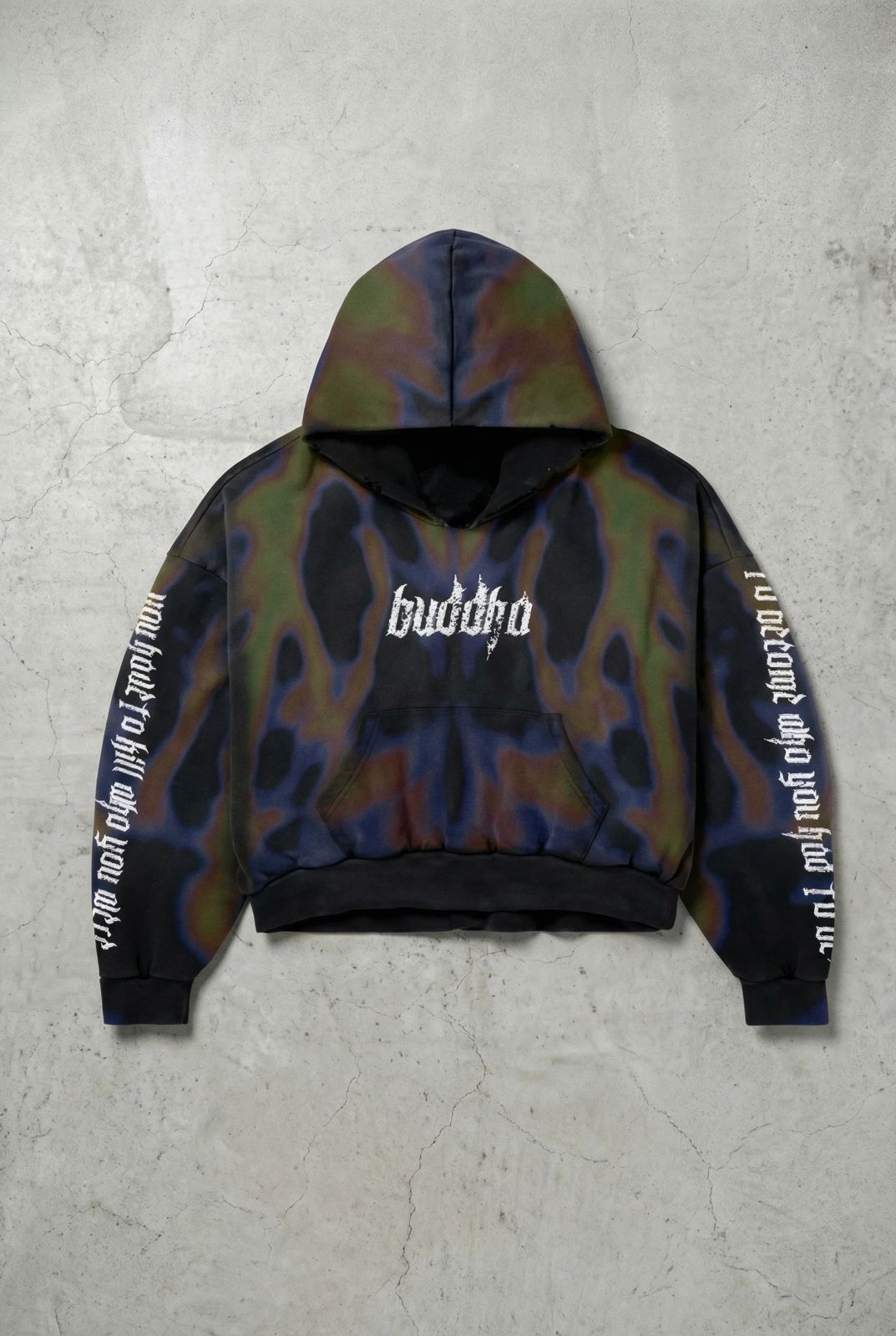 ENLIGHTMENT HOODIE (WASHED BLACK)