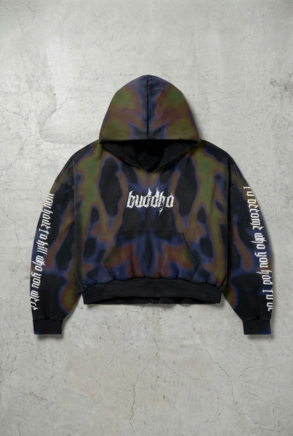 ENLIGHTMENT HOODIE (WASHED BLACK)