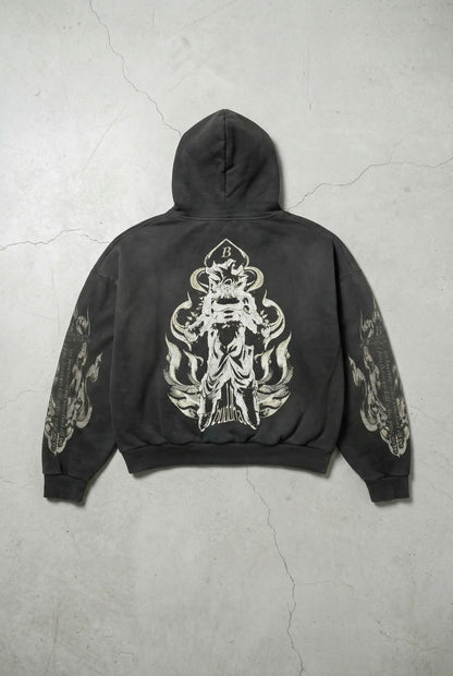 AURA HOODIE (ACID WASH)