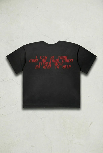 WOOD SAGE TEE (BLACK)