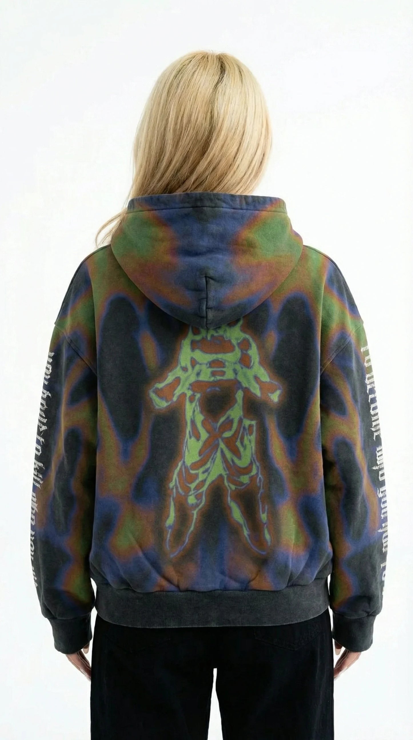 ENLIGHTMENT HOODIE (WASHED BLACK)