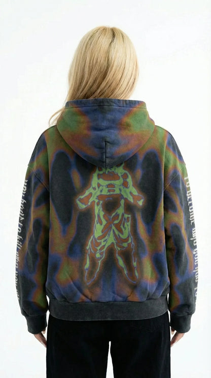 ENLIGHTMENT HOODIE (WASHED BLACK)