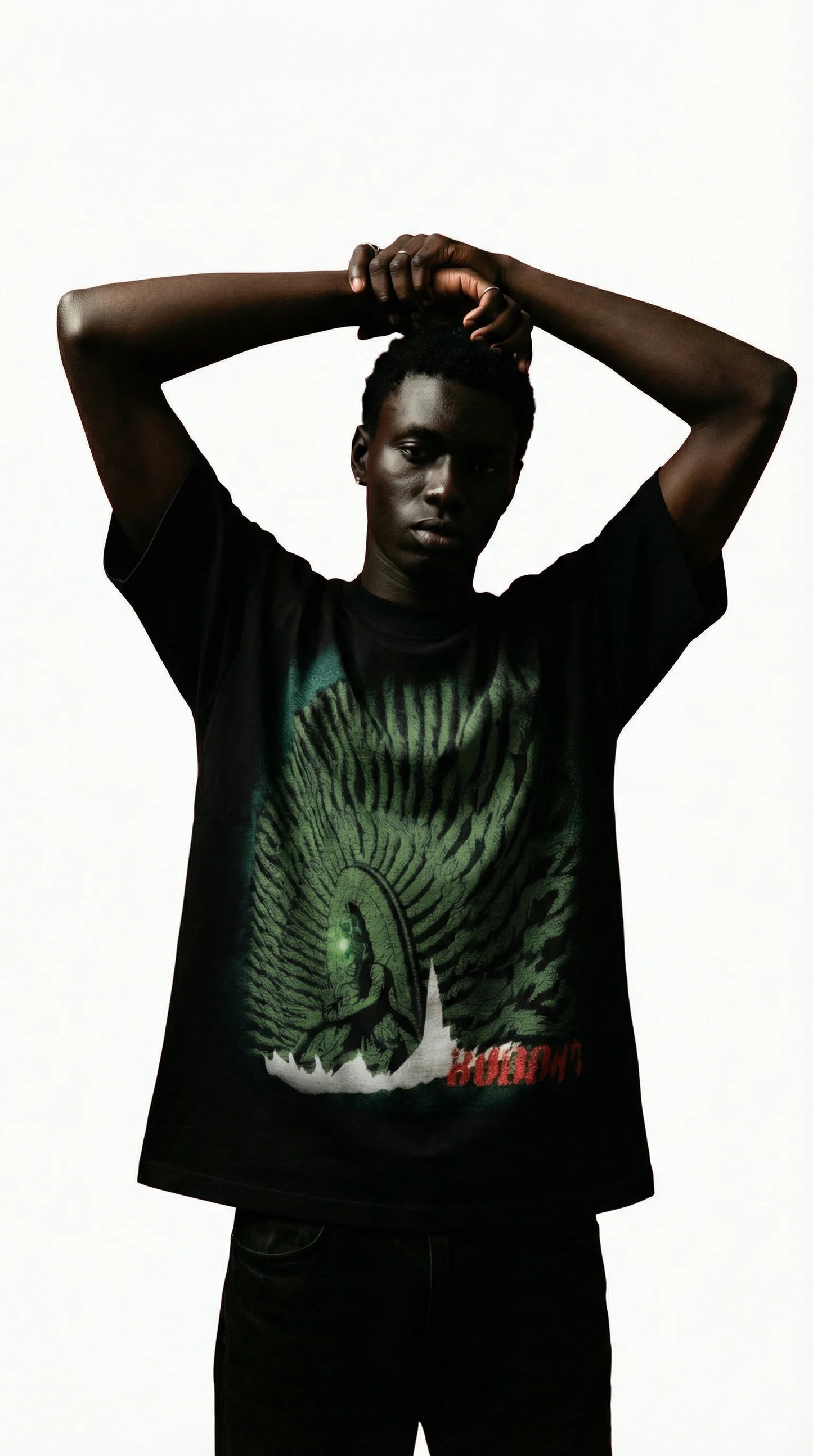 WOOD SAGE TEE (BLACK)