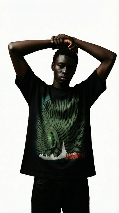 WOOD SAGE TEE (BLACK)