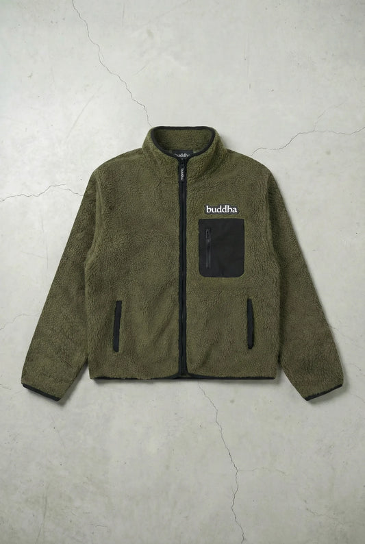 UNCLE IROH SHERPA FLEECE (OLIVE)