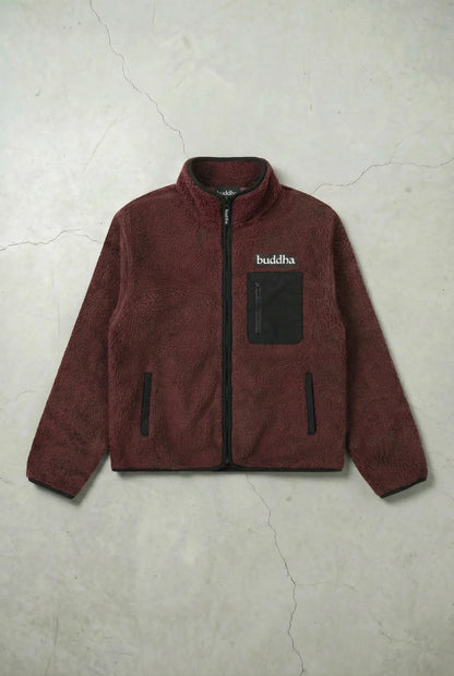 UNCLE IROH SHERPA FLEECE (OXBLOOD)